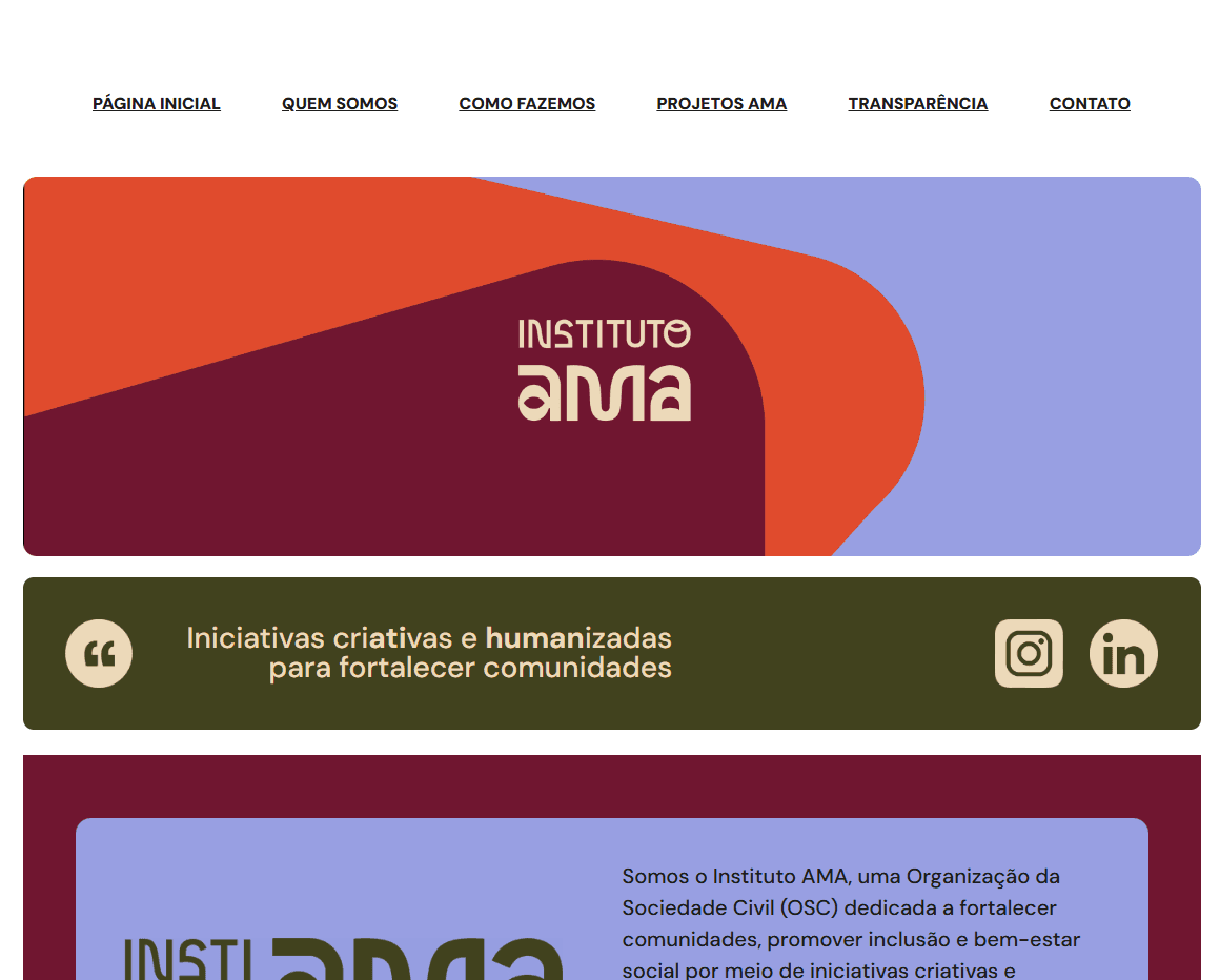 Preview de Instituto Ama